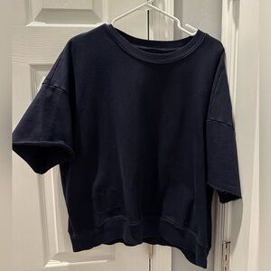 Daily Drills Navy Short Sleeve Crewneck